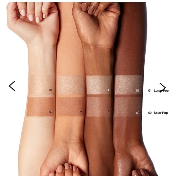 NEW FULL SIZE CLINIQUE POWDER POP FLOWER BRONZER IN SHADE SOLAR POP 9g - Picture 4 of 11